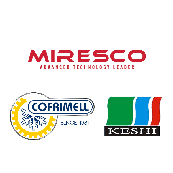 Miresco, Cofrimell and Keshi equipment partner marks