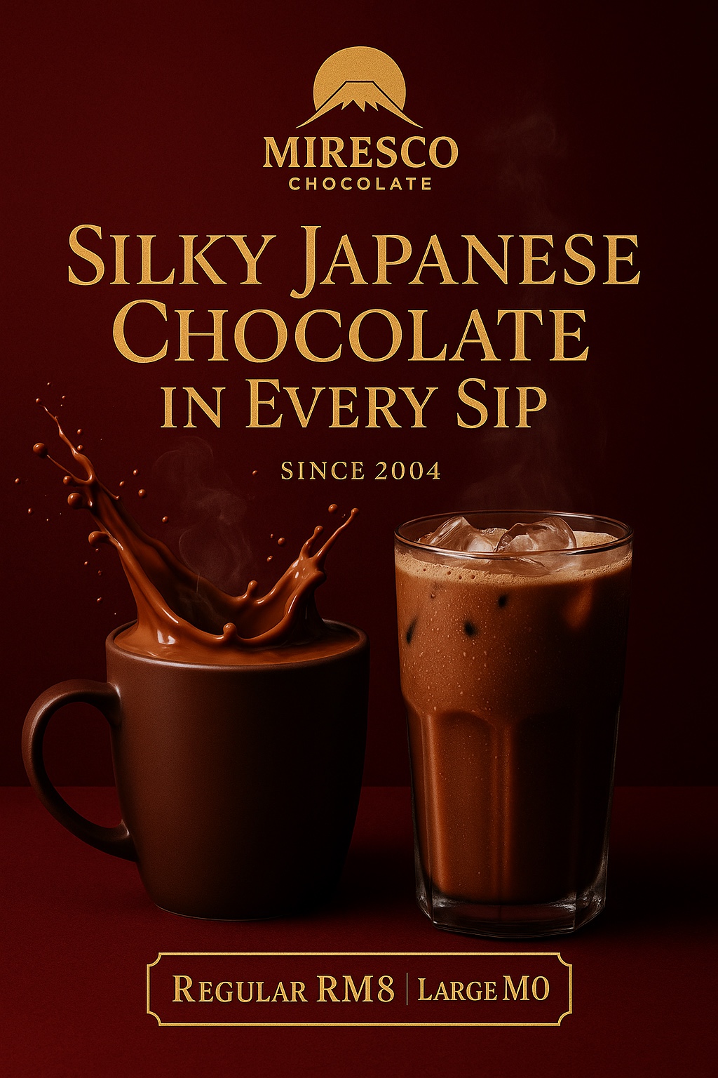 Miresco Chocolate beverage concept