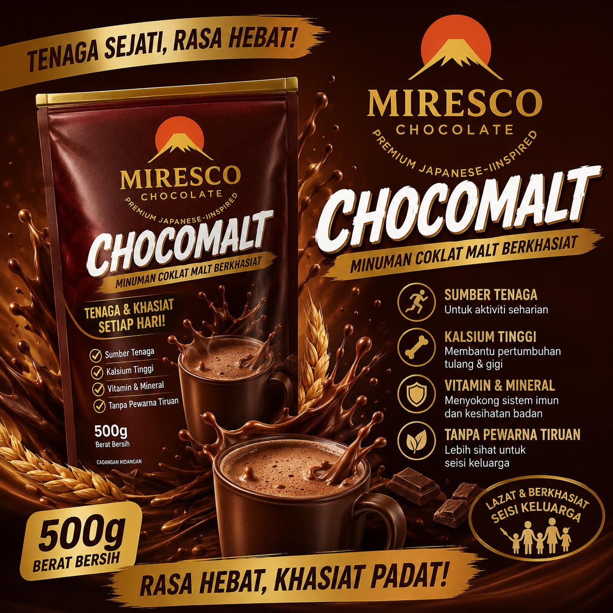 Miresco Chocomalt retail product